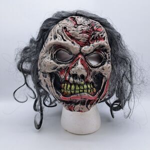 Easter Unlimited Inc. Halloween Mask Zombie Witch Horror Scary Bloody Scary Hair